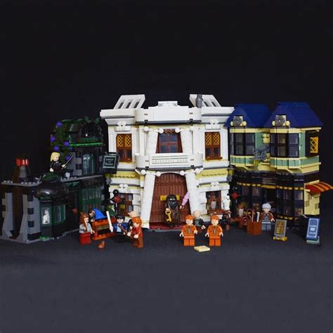 Movie Harry Potter MOC Diagon Alley Bricks Toy 16012