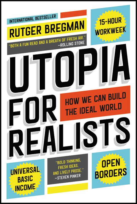 Utopia for Realists by Rutger Bregman | Hachette Book Group