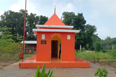 Now, Yogi Adityanath Temple With His Statue Holding Bow, Arrow Like Ram ...