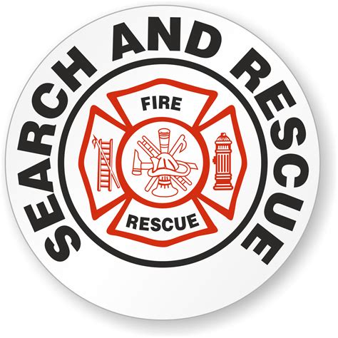 Fire Helmet Decals | Fire Helmet Rescue Stickers