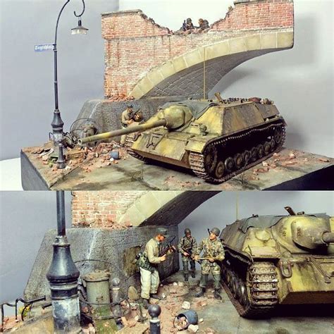 Jagdpanzer IV L/70(V) 1/35 Dragon. Unknown modeler | Jagdpanzer iv, Military diorama, Military ...