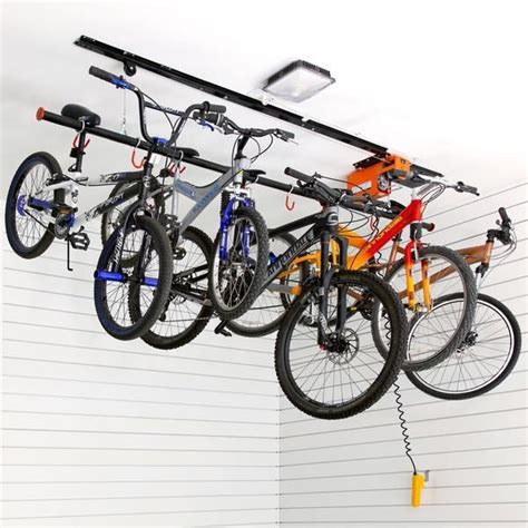 Garage Gator Bike Lift Motorized GG8220 overhead storage 220LBs | Bike ...