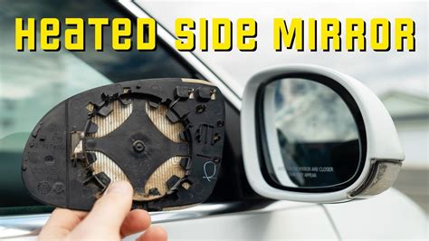 Replace Heated Side Mirror Glass. EASY! (Any Volkswagen) - YouTube