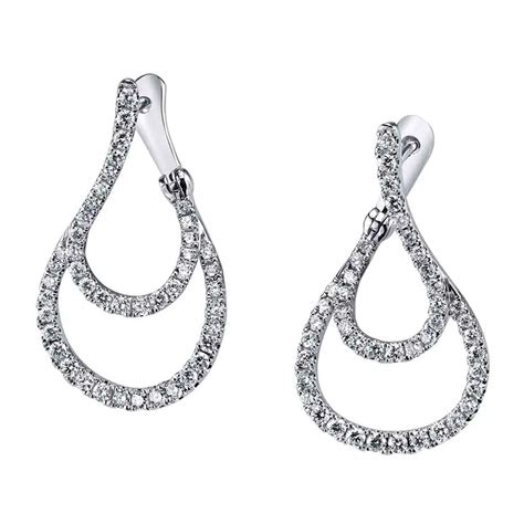 Diamond Drop Earrings - Sylvie Jewelry