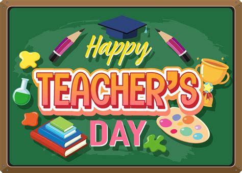 Teachers Day Banner Vector Art, Icons, and Graphics for Free Download