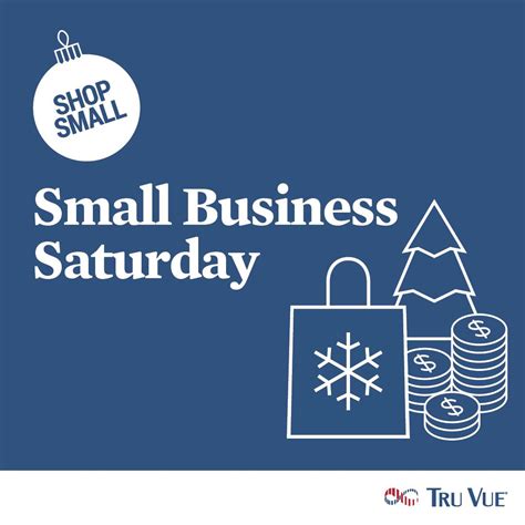 Six Quick Tips for Small Business Saturday Success - Tru Vue, Inc