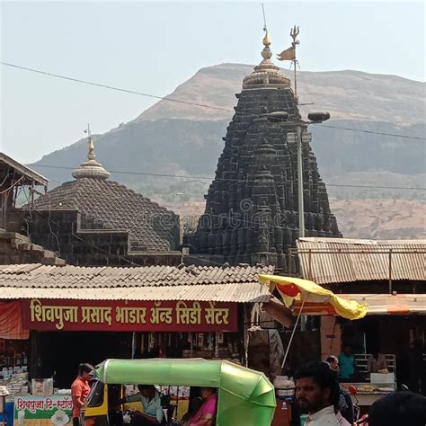 Lord Shiva Temple, Jyotirlinga Trimbakeshwar, Maharashtra, India ...