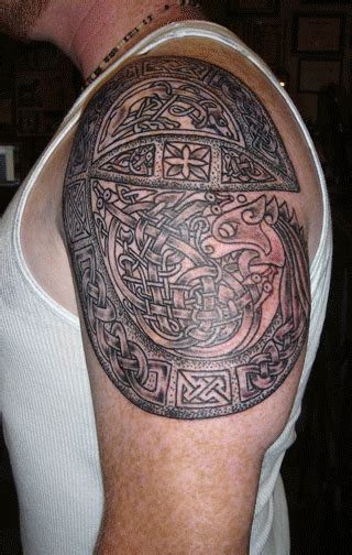 Half Sleeve Tattoos For Men Celtic