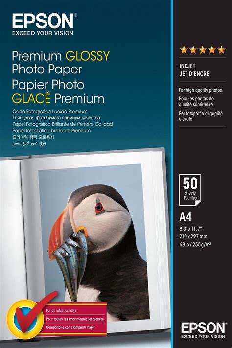 Premium Glossy Photo Paper - A4 - 50 Sheets | Paper and Media | Ink ...