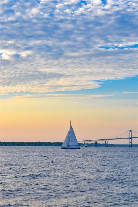 newport-rhode-island-sailboats-bridge-sunset-5 - Three Little Ferns - Family Lifestyle Blog