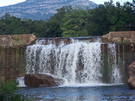 the falls, Medicine Park, Oklahoma | Medicine park oklahoma, Oklahoma travel, Oklahoma state parks