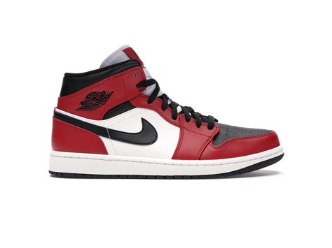 Giày Nike Air Jordan 1 Mid Chicago Toe replica 1 1 - Shop giày Replica™