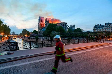 Photos From Paris Show Notre Dame Devastated by Fire | Time