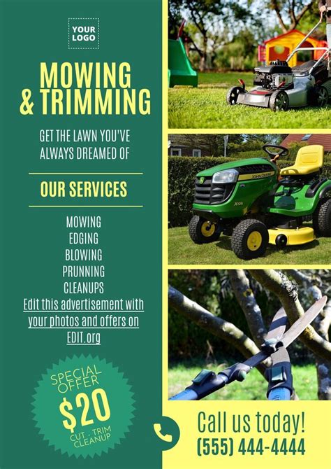 Lawn Mowing Business Template