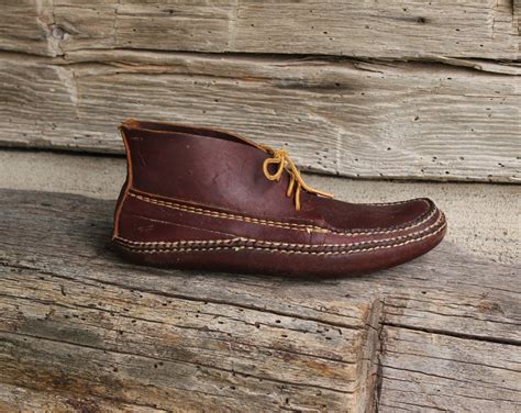 Handmade Moccasins Brown Leather Chukka Boots Unisex Men Size