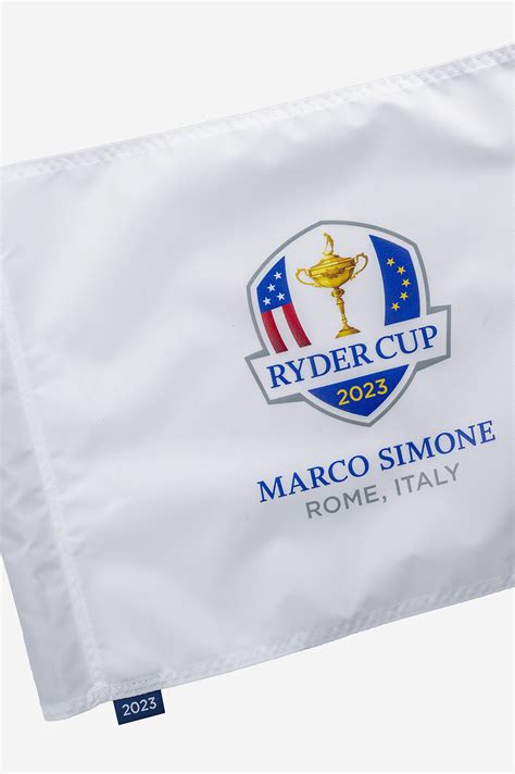 2023 RYDER CUP PIN FLAG - GOLF MARCO SIMONE