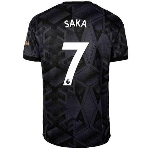 2022/23 Kids adidas Bukayo Saka Arsenal Away Jersey - SoccerPro