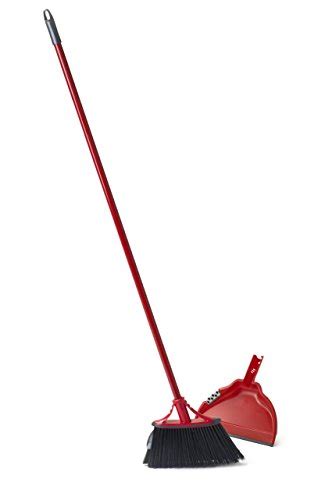 O-Cedar Dual-Action Angler Broom with Dust Pan | Pricepulse