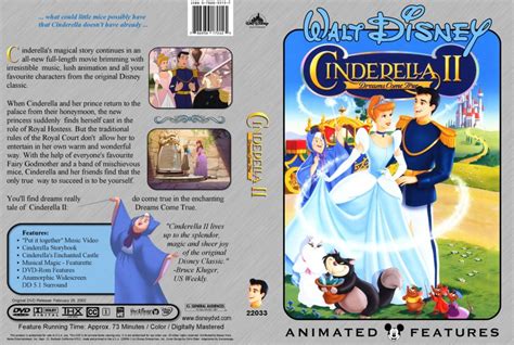 Cinderella II - Movie DVD Custom Covers - 67DS Cinderella II Dreams ...