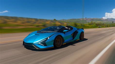 LAMBORGHINI SIAN ROADSTER - Forza Horizon 5 | Gameplay - YouTube