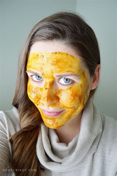 This easy DIY Turmeric Honey Face mask is as easy to make as it sounds, just two ingredients and ...