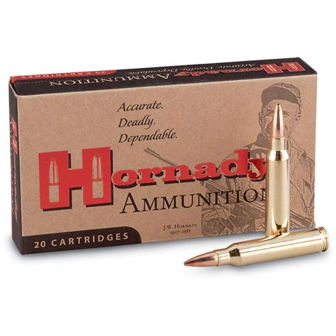 Hornady® Interlock™ Rifle .30-06 Springfield® 180 Grain SP 20 rounds - 71318, .30-06 Springfield ...