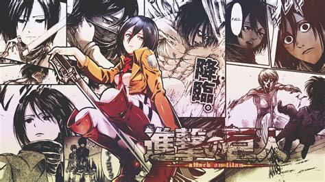 🔥 [15+] Attack On Titan Manga Desktop Wallpapers | WallpaperSafari