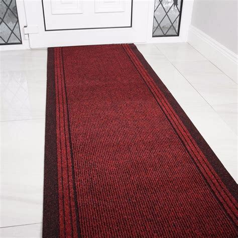 Extra Long Hall Runner Rug Easy Clean Tough Non Slip Narrow Heavy Duty Runners | eBay