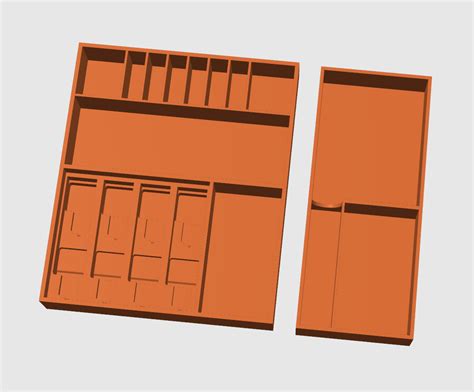 BambuLab Storage Tray (Fits Ikea Alex) by 3DPO | Download free STL model | Printables.com