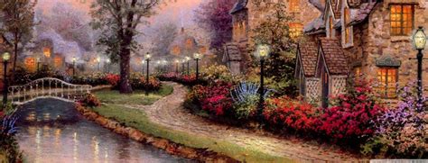 Thomas Kinkade Autumn Desktop Wallpapers - Top Free Thomas Kinkade Autumn Desktop Backgrounds ...