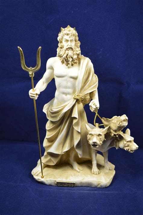 Hades Sculpture Cerberus Ancient Greek God of the Underworld Aged Statue - Etsy Australia ...