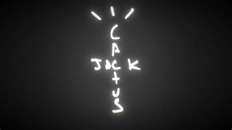 Cactus Jack Logo - Download Free 3D model by Tiko (@tikoavp) [b065101] - Sketchfab
