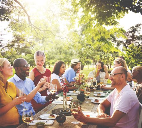 Image result for people eating together | Perfect dinner party, Social interaction, Outdoor food