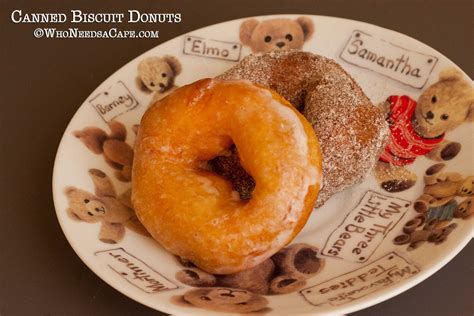 Canned Biscuit Donuts - Who Needs A Cape?