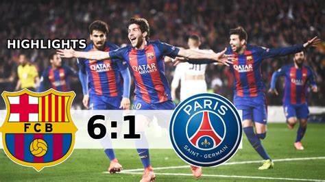 32+ Barca Vs Psg 6-1 Wallpaper Pics