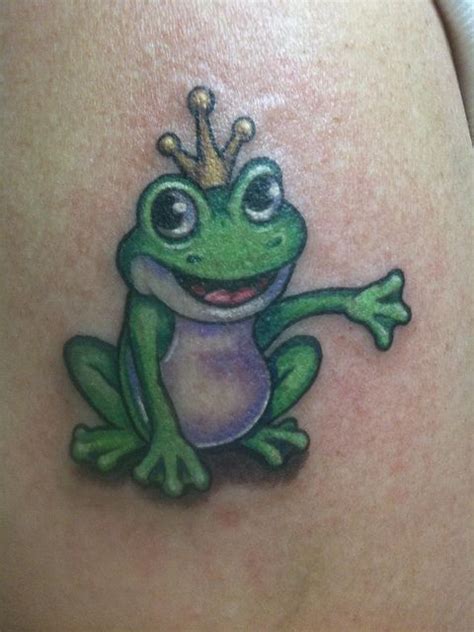 Frog prince tattoo | Frog tattoos, Tree frog tattoos, Tattoo designs and meanings