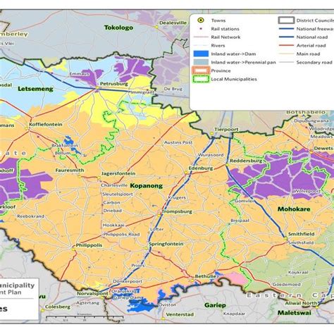 The conceptual Xhariep district rural development plan Source: Xhariep... | Download Scientific ...