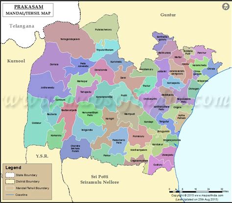 Prakasam Tehsil Map