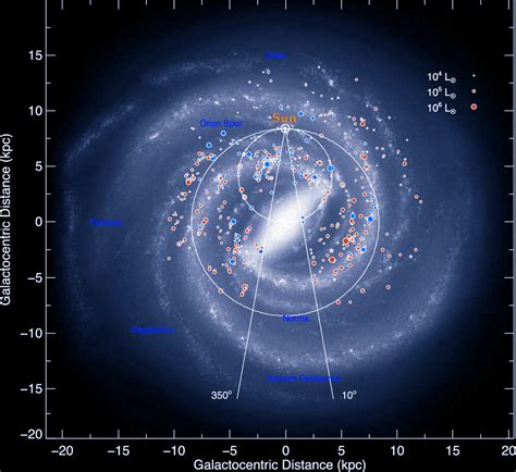 The Arms Of The Milky Way Galaxy Galaxy Map Milky Way - vrogue.co