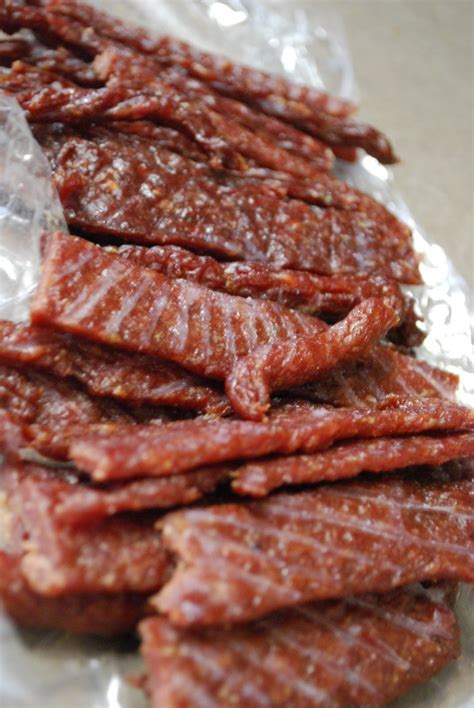 Oven dried beef jerky. | Homemade beef jerky, Recipes, Homemade beef