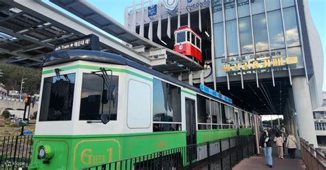 Busan Must-visit 1 Day Tour : Blue line Sky Capsule & Beach Train - Klook Singapore