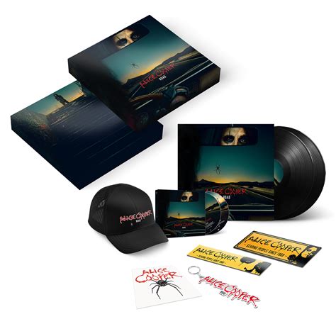 Alice Cooper - Road (Limited Box Set CD+2LP+Blu-ray incl. Trucker cap, – Good Records To Go