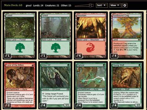 Magic the Gathering Adventures: Gruul Deck in Gatecrash Standard