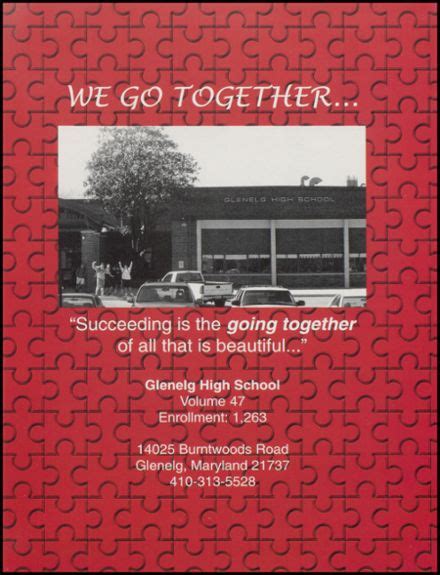 Explore 2005 Glenelg High School Yearbook, Glenelg MD - Classmates