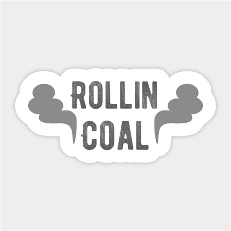 Rollin Coal Diesel Trucks - Rolling Coal - Sticker | TeePublic