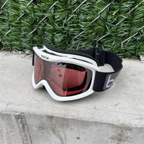 Bolle Red Lense Ski Goggles (unisex) one size fits... - Depop