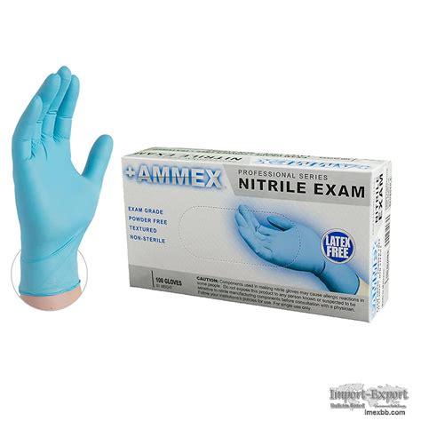 Nitrile Gloves, Latex Gloves Disposable Medical Examination Nitrile Gloves