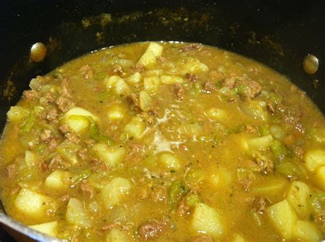 Hatch Green Chile Beef Stew