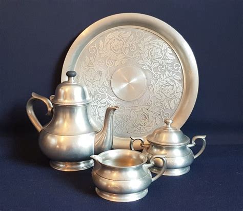 Royal Selangor Pewter - Tea service (4) - Pewter/Tin - Catawiki