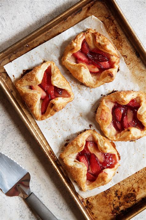 A Gift for Baking: Plum and Cardamom Puff Pastry Tarts - SippitySup ...